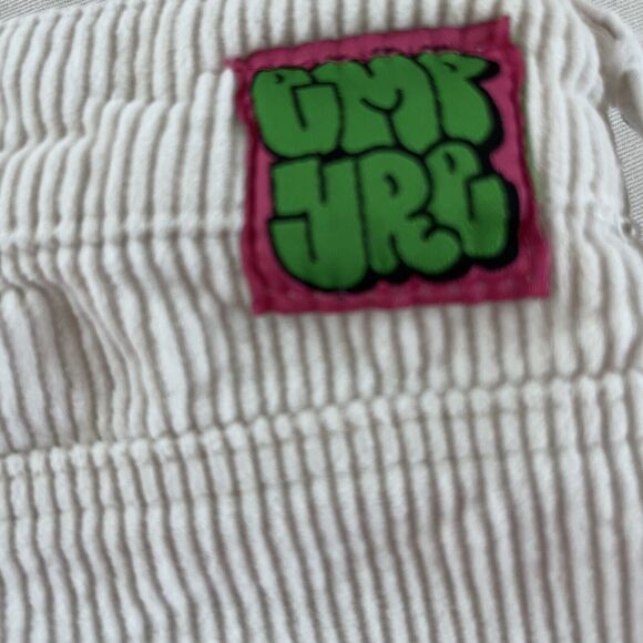 Empyre Tori Sk8 Off White Corduroy Skate Pants Womens Size 3 90s Retro Cotton - Picture 9 of 14